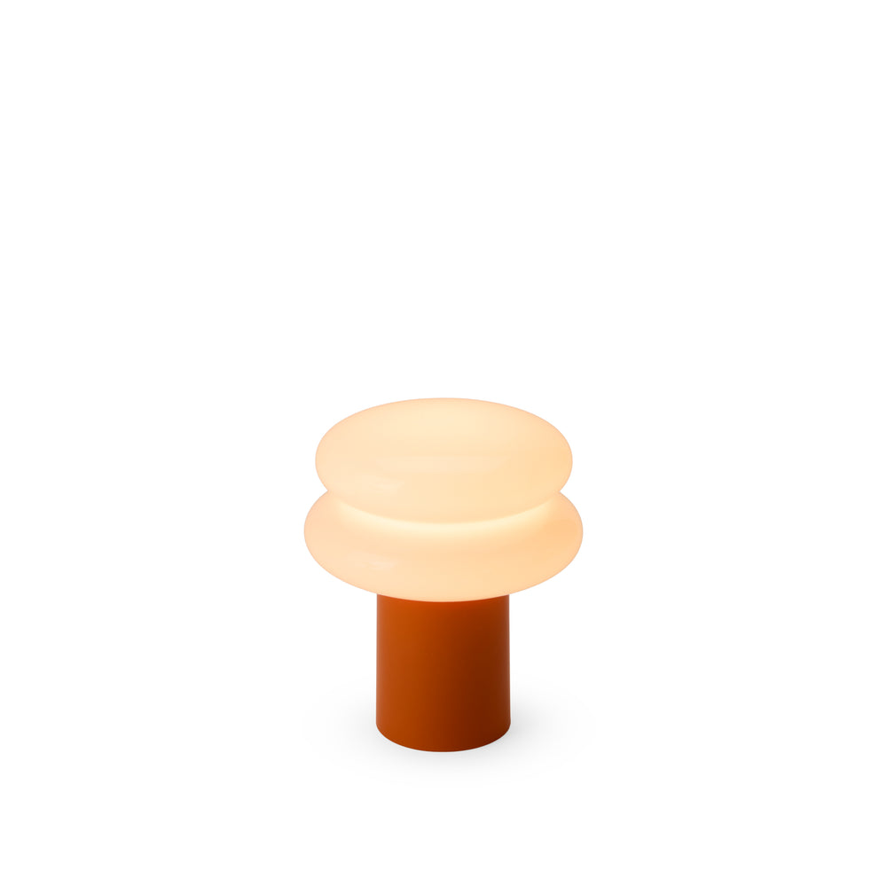 Snowman 8 Mini Portable Lamp – Tangerine
