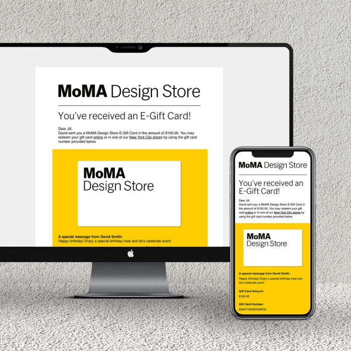 MoMA E-Gift Card
