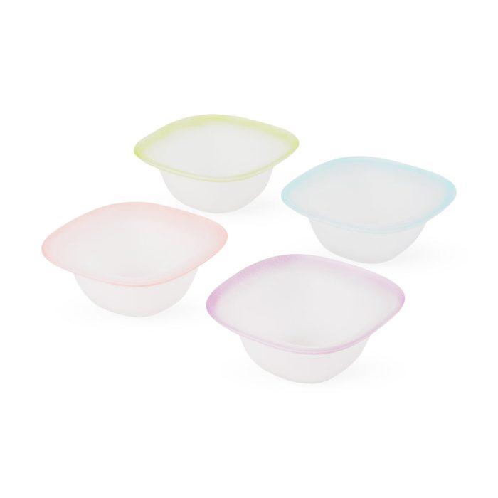 Nubi Glass Dinnerware – Set of 4 – Small Bowl Set of 4