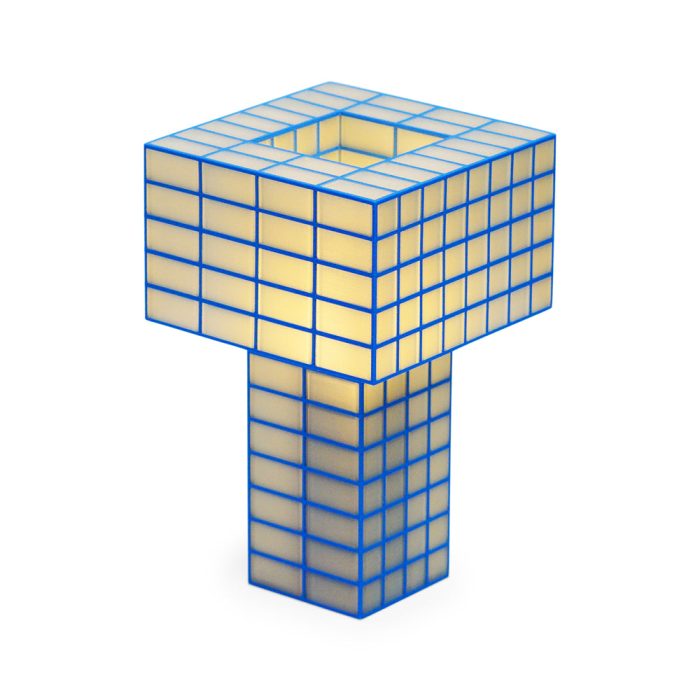 Tesser Portable Lamp – Yellow/ Blue