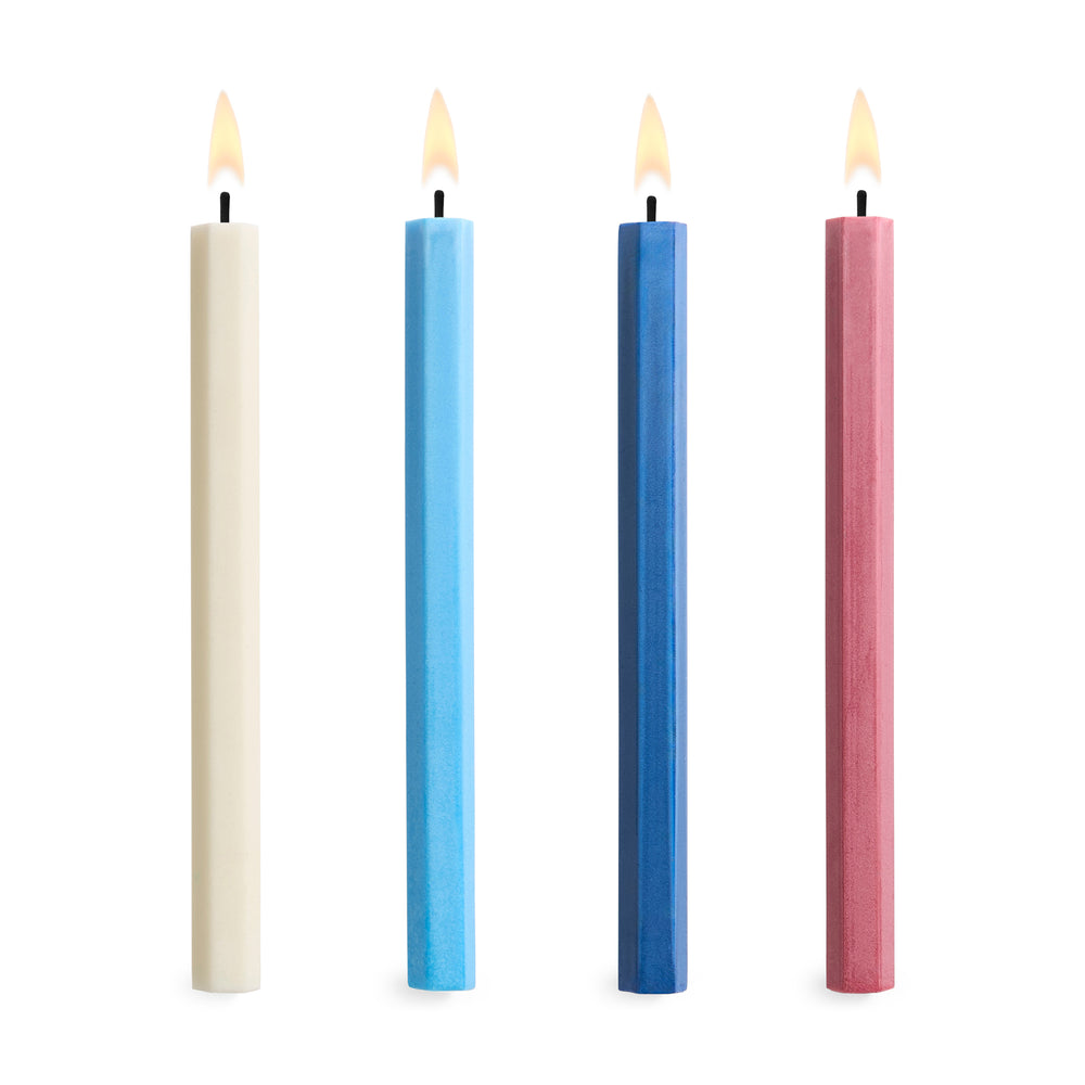 HAY Shape Candles – Set of 4 – Marine