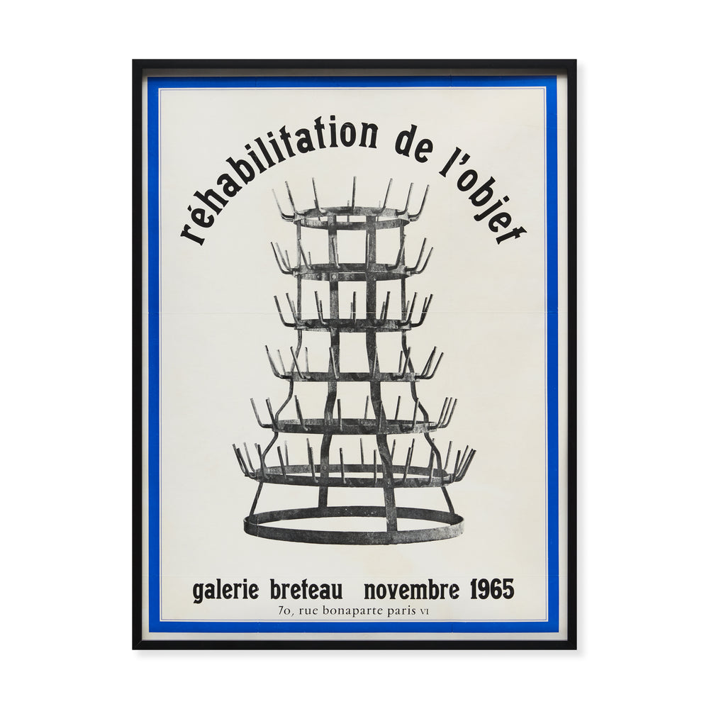 Marcel Duchamp Réhabilitation de l’Objet Framed Poster