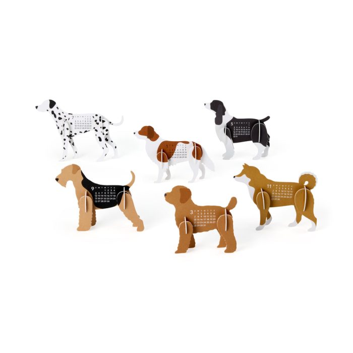 2027 3D Dogs Calendar