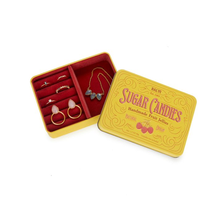 Sweets Tin Jewelry Box – Sugar Candies