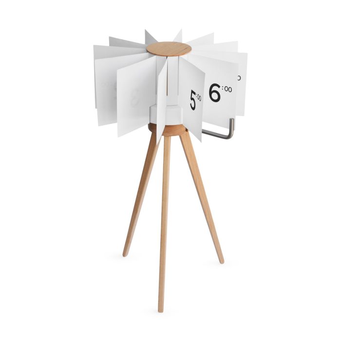 Paper Leaves NRH Mini Desk Clock