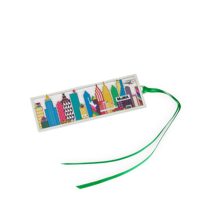 MoMA Pattern Skyline Metal Bookmark
