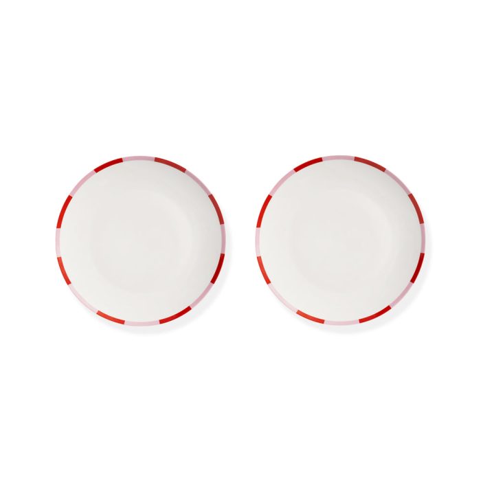 Bliss Porcelain Dinnerware – Pink