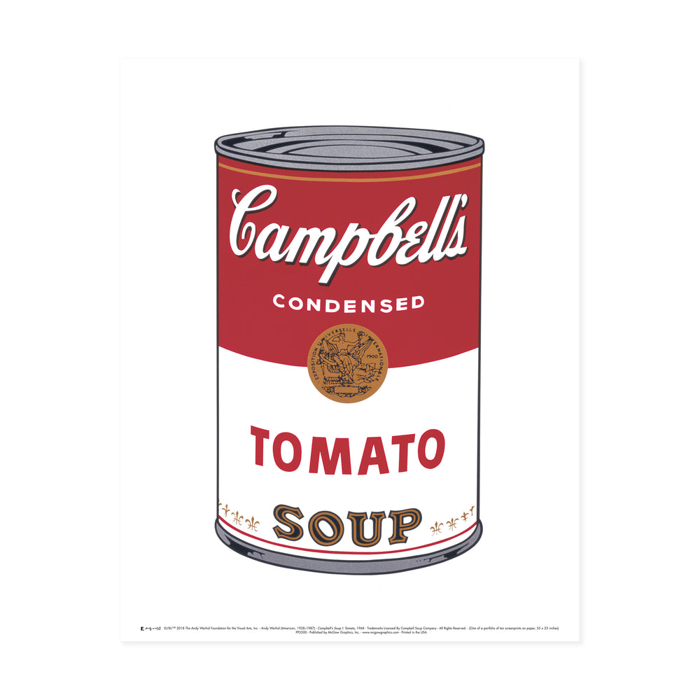 Warhol: Untitled from Campbell’s Soup Print