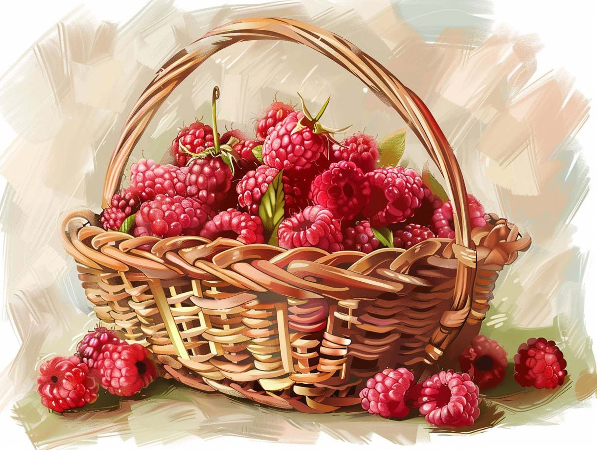 Artisan Raspberry Basket