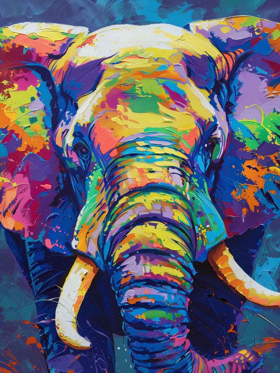 Vibrant Elephant