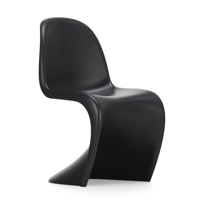 Verner Panton Stacking Chair from Vitra – Deep Black