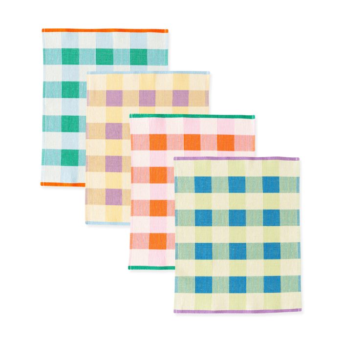 Merienda Plaid Cotton Placemats – Set of 4