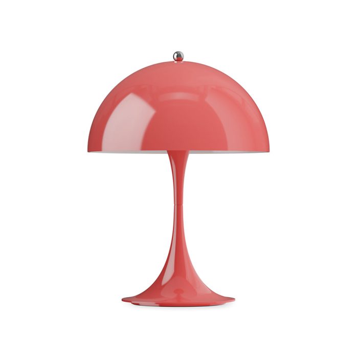 Panthella 250 Portable Table Lamp – Opaque Coral