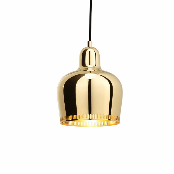 Artek Aalto Golden Bell A330S Pendant Light – Brass Savoy