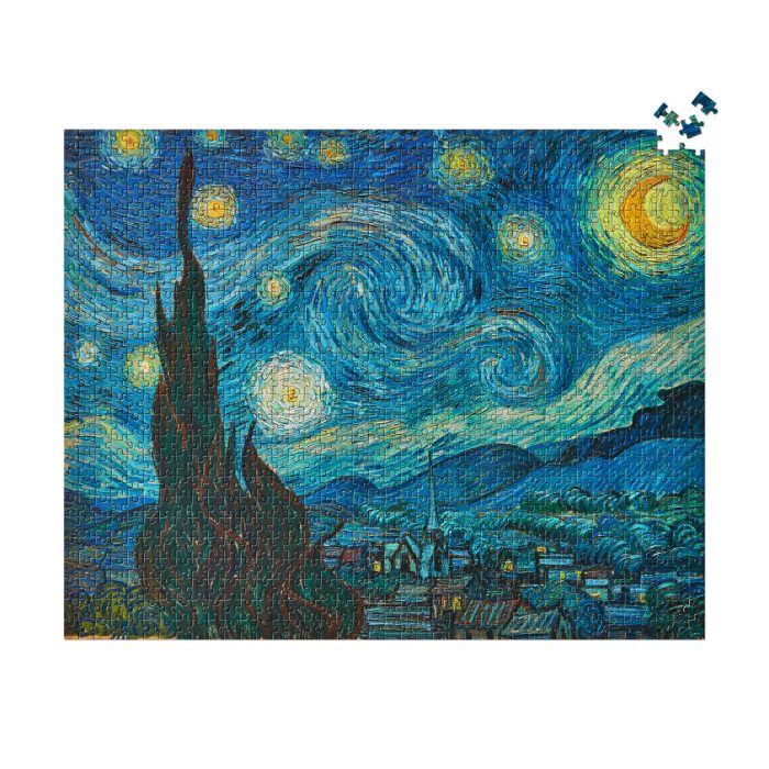 Vincent van Gogh Starry Night Jigsaw Puzzle – 1,000 Pieces