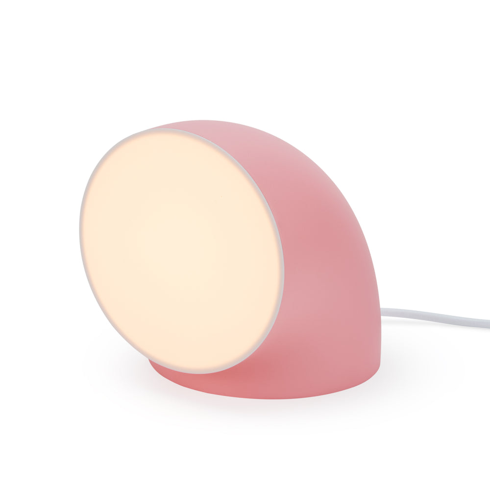 LÀ 3D-Printed Table Lamp – Meringue Pink