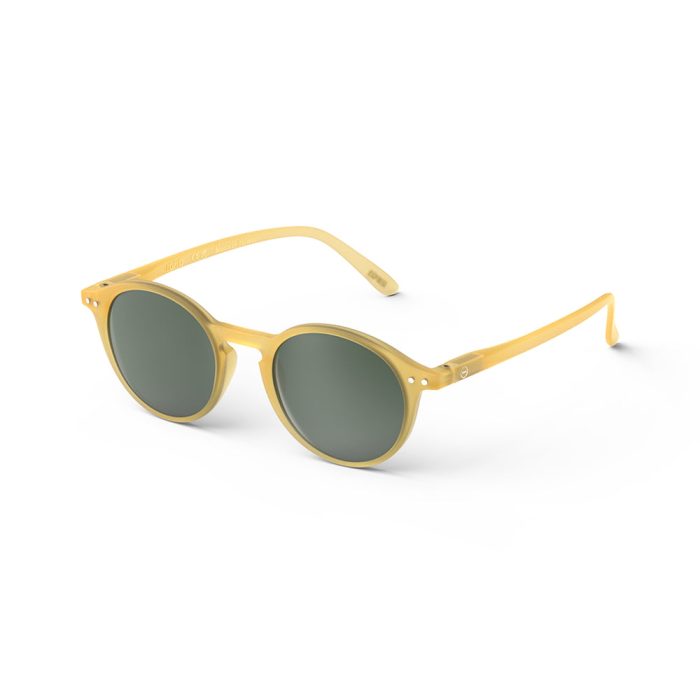 IZIPIZI Round Sunglasses #D – Yellow Honey