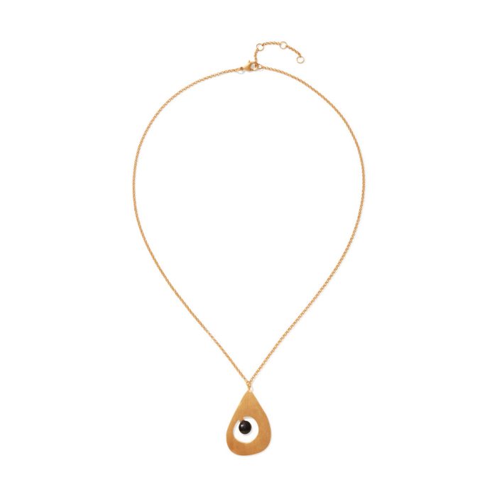 Joan Miró Gold-Plated Teardrop Necklace