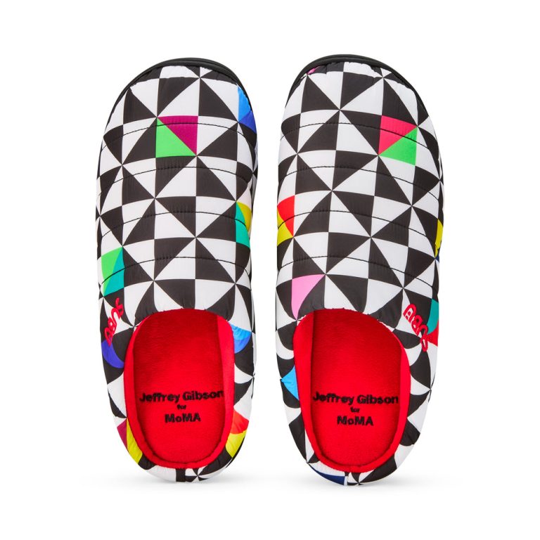 Jeffrey Gibson for MoMA Subu Slippers – Triangular Mosaic