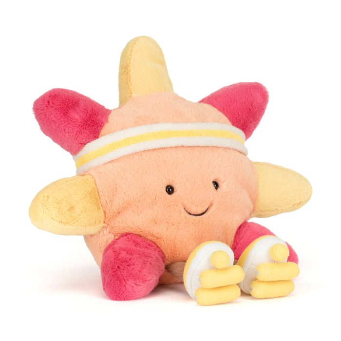 Summer Fun Jellycat Plush – Roller Skates Sun