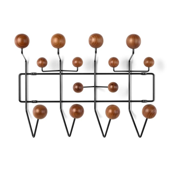 Eames Hang-It-All Coat Rack from Herman Miller – Black/  Walnut