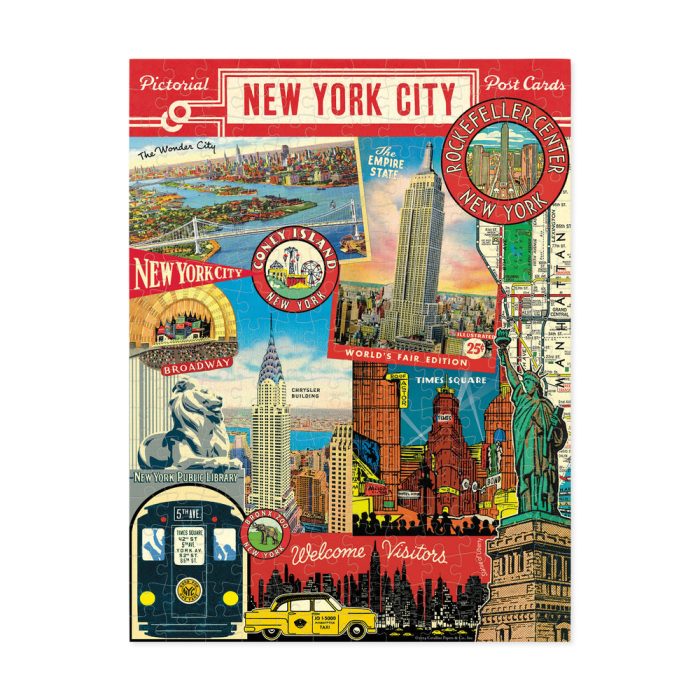 NYC Mini Jigsaw Puzzle – 240 Pieces