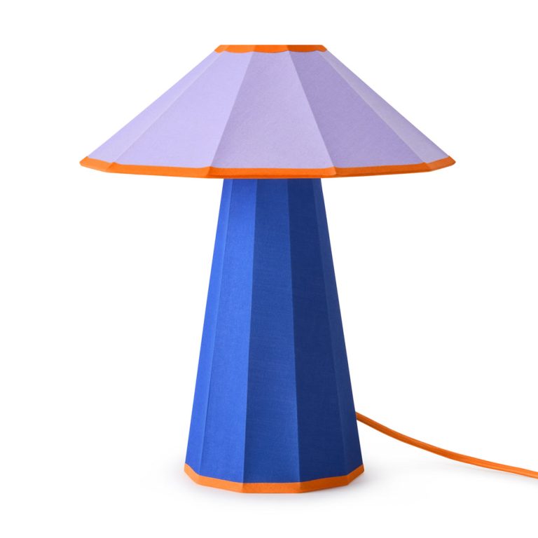 Trimme Table Lamp – Blue/ Purple