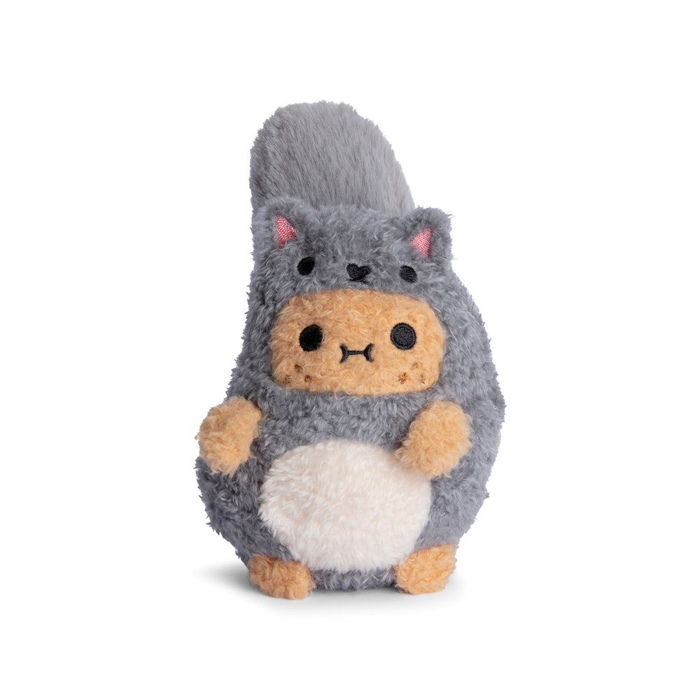 Noodoll Ricespud Plush Toy – Grey Squirrel