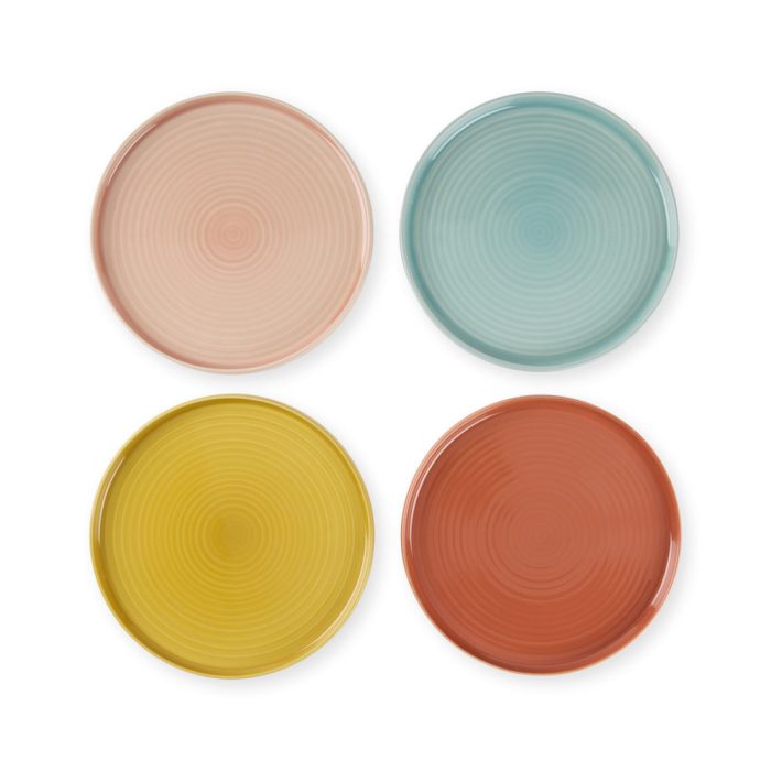 Essential Ceramic Dinnerware – Dinner Plates S/4