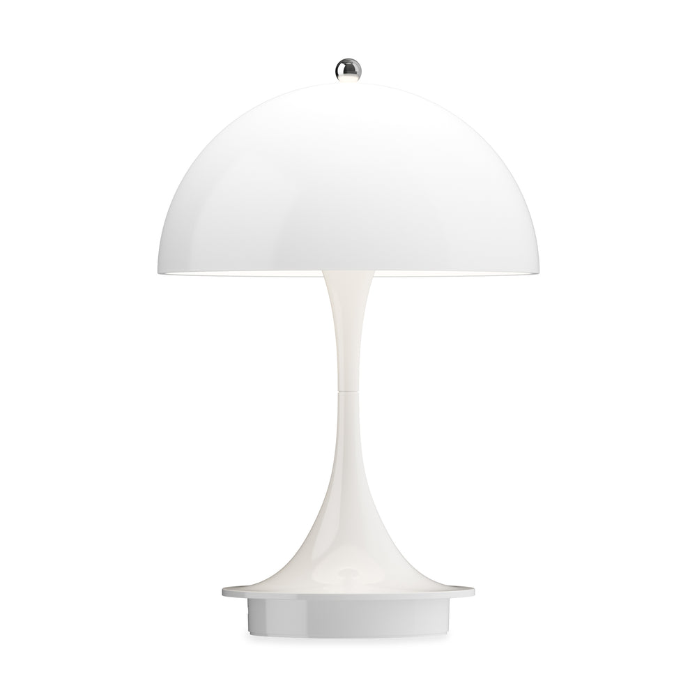 Panthella 160 Portable Table Lamp – White Opal