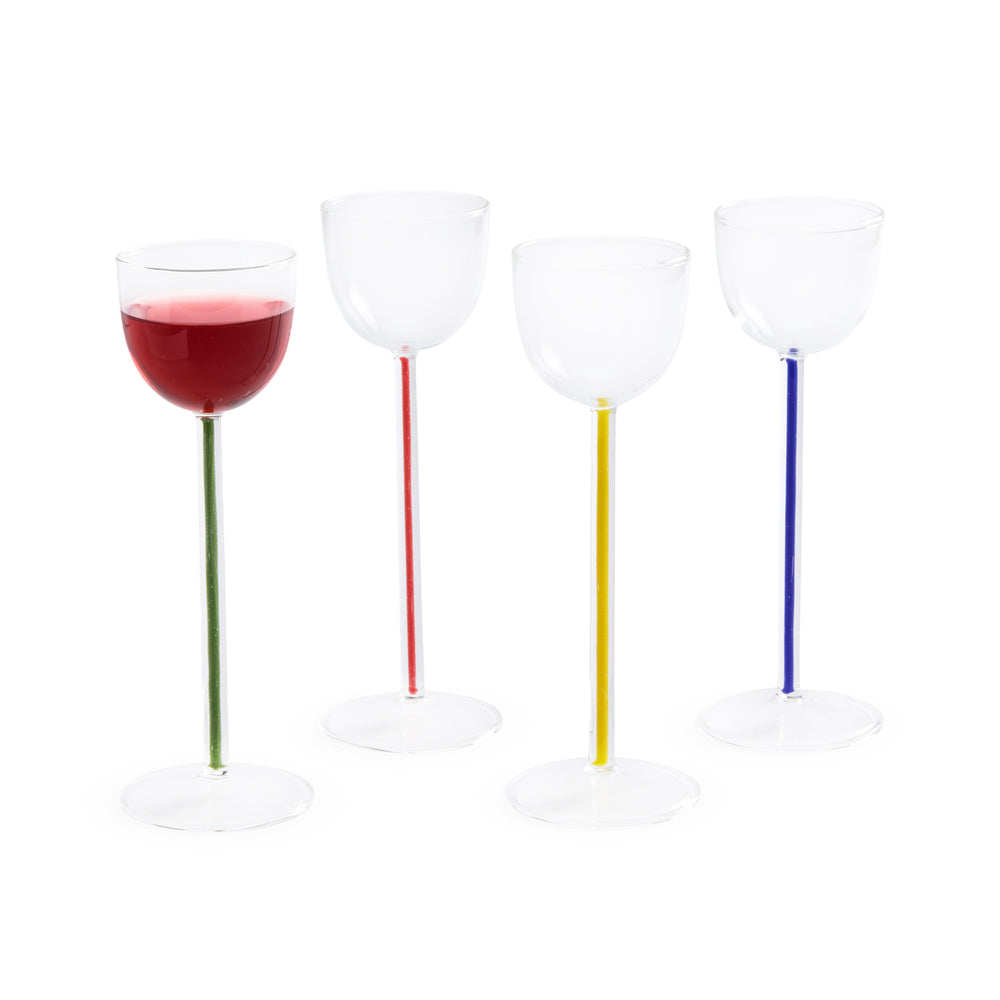 Fine Line Cordial Glasses – Set of 4