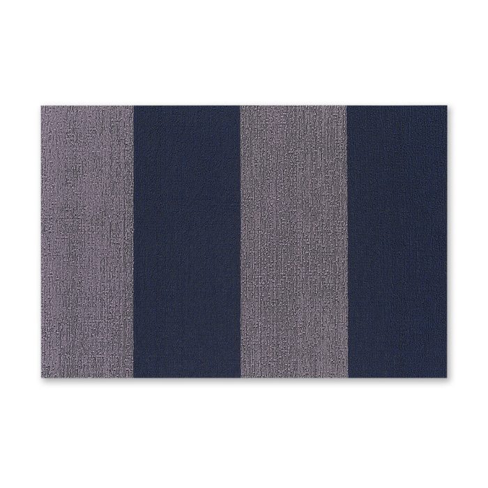 Chilewich Duo Stripe Shag Mat – Berry