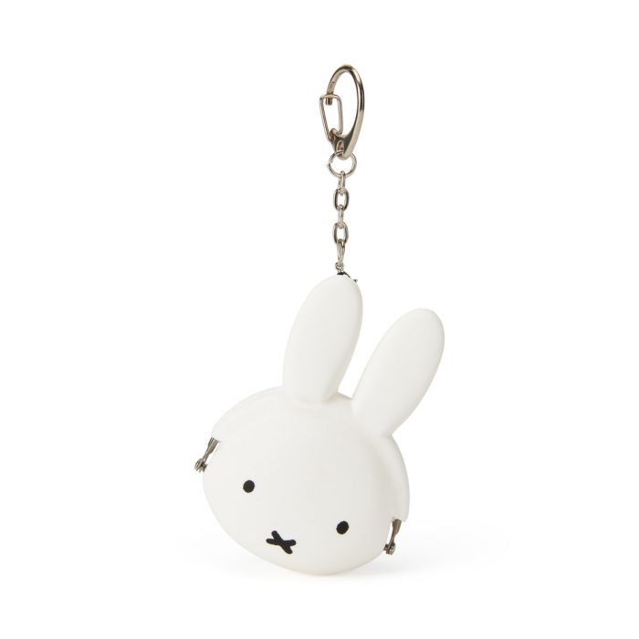 Miffy Pochi Pouch Keychain – White