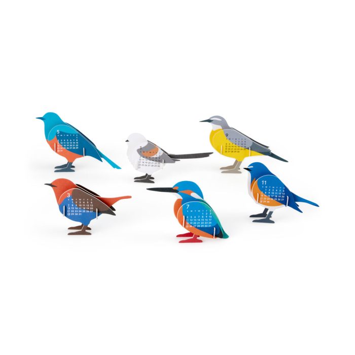 2027 3D Birds Calendar