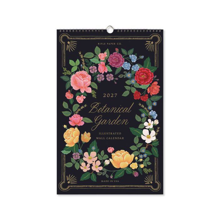2027 Botanical Garden Wall Calendar