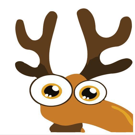 Children Painting kit Crazy Deer