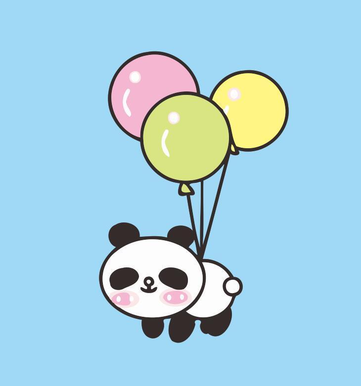 Children Painting kit Flying Panda