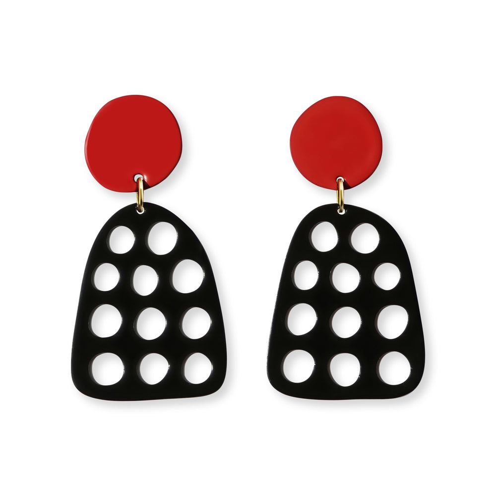 Isuwa Dots Drop Earrings