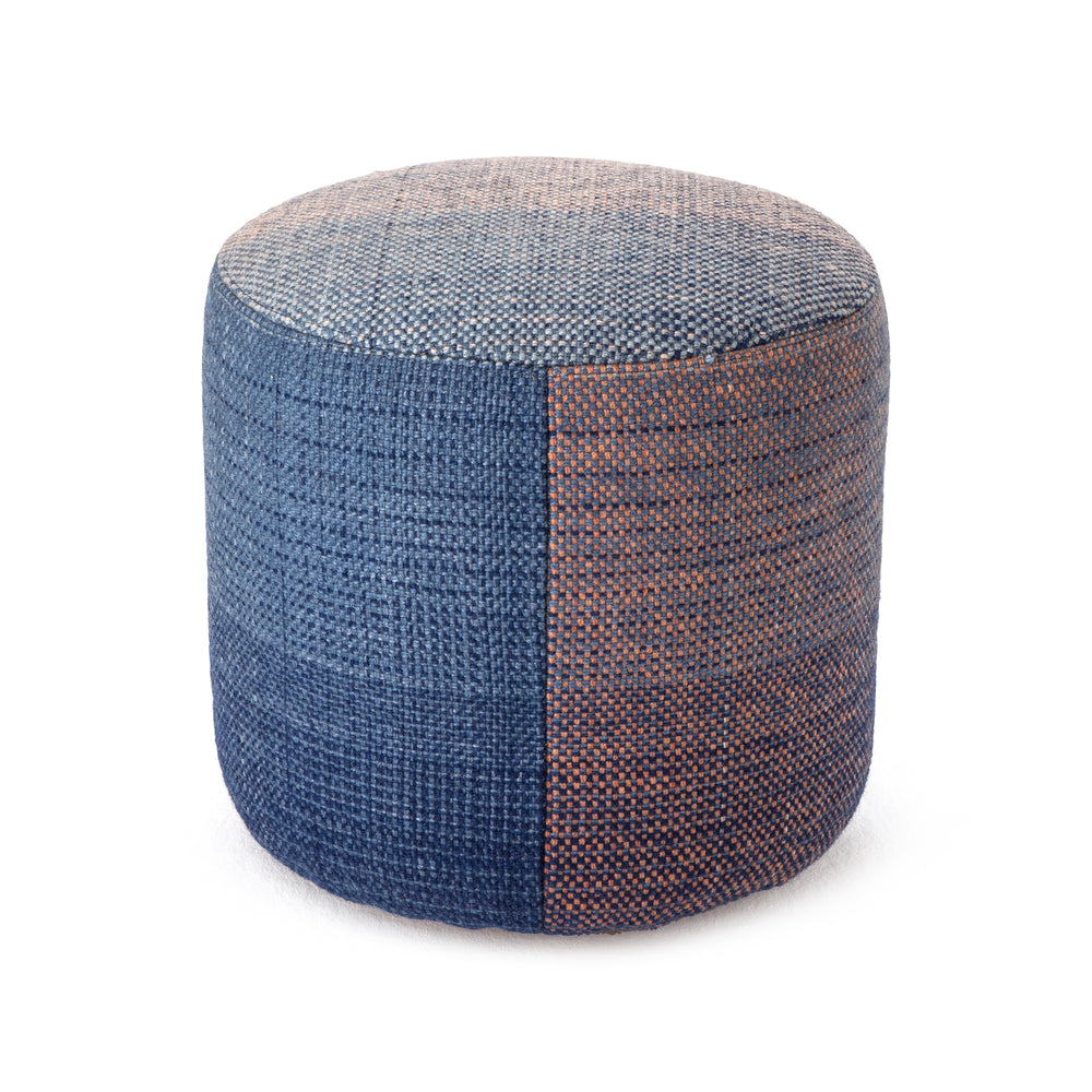 Nanimarquina Shade Pouf Stool – Blue/ Multi 2B