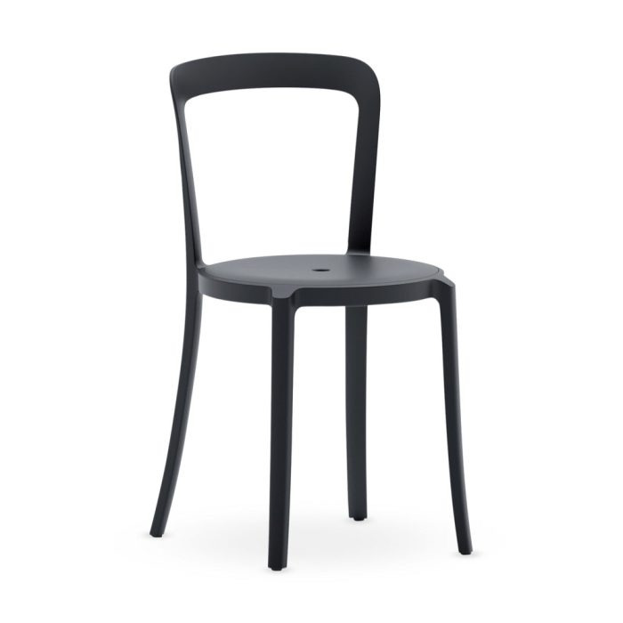 Emeco On & On Recycled Stackable Chair – Lava Black