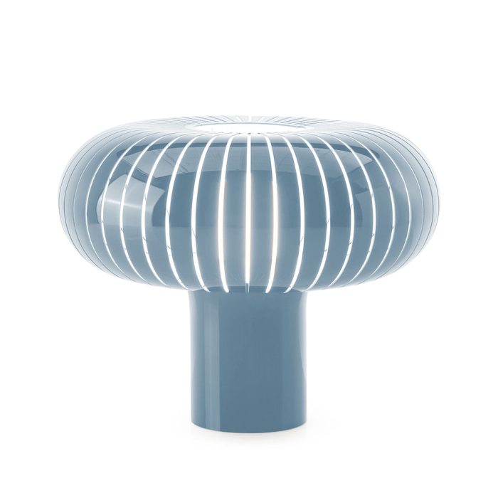 Teresa Recycled Acrylic Table Lamp – Sky Blue