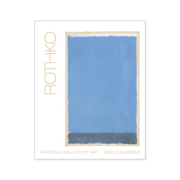 2027 Mark Rothko Mini Calendar