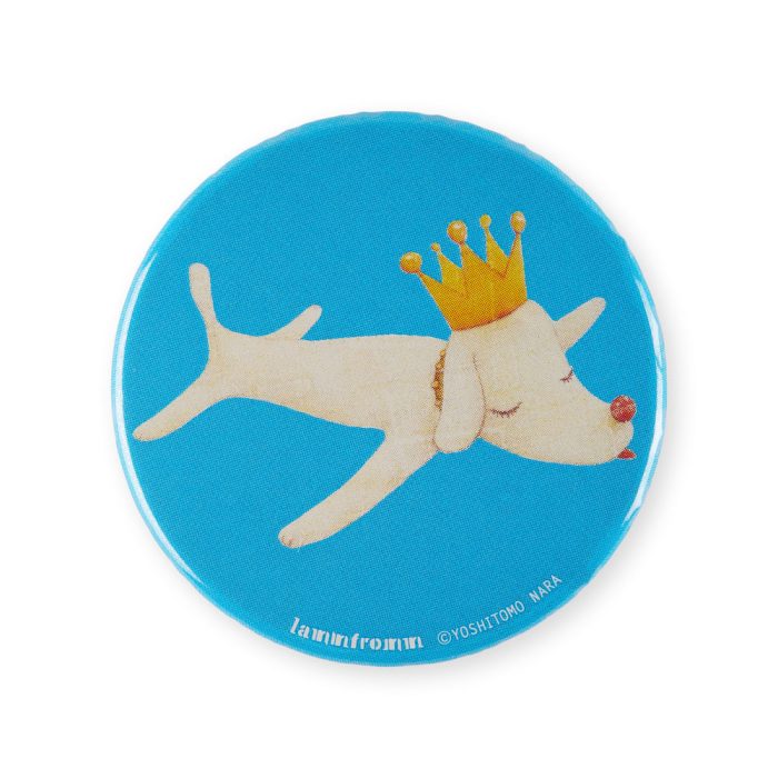 Yoshitomo Nara Metal Button Badge – Dog