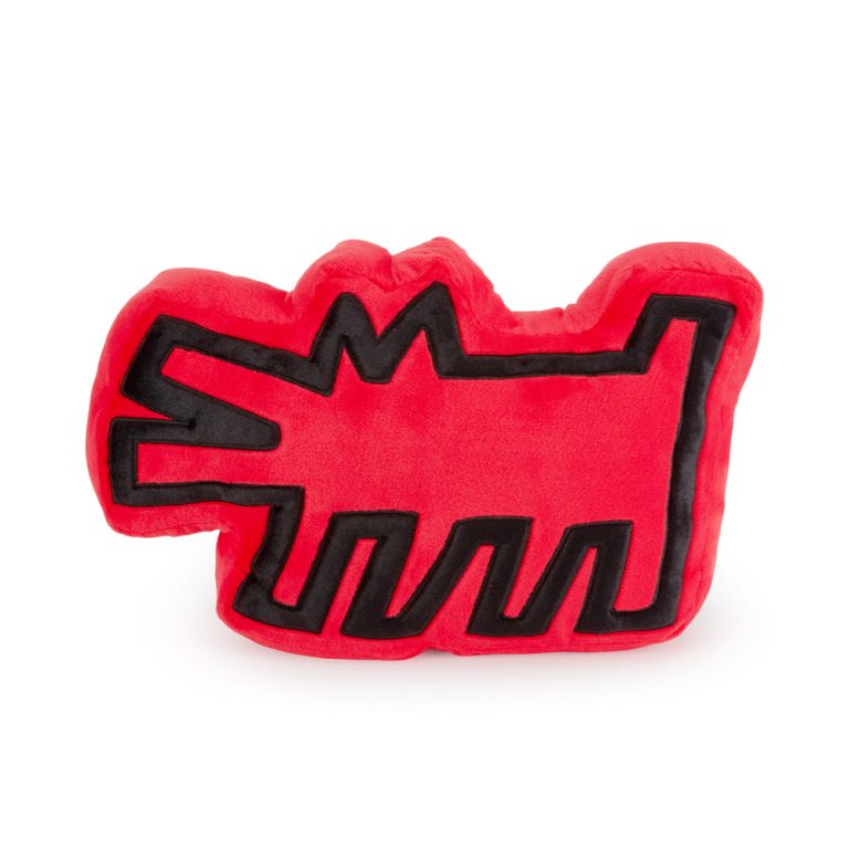 Keith Haring Pop Shop Barking Dog Pillow