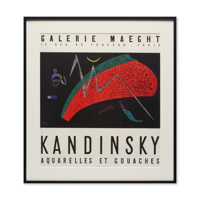 Vasily Kandinsky Aquarelles et Gouaches Framed Poster