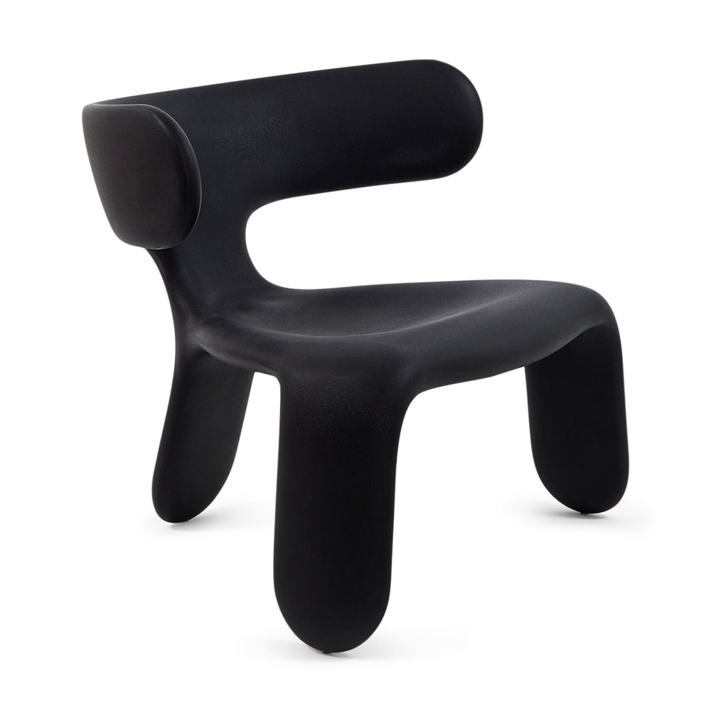Limbo Lounge Chair in Recycled Material – Black