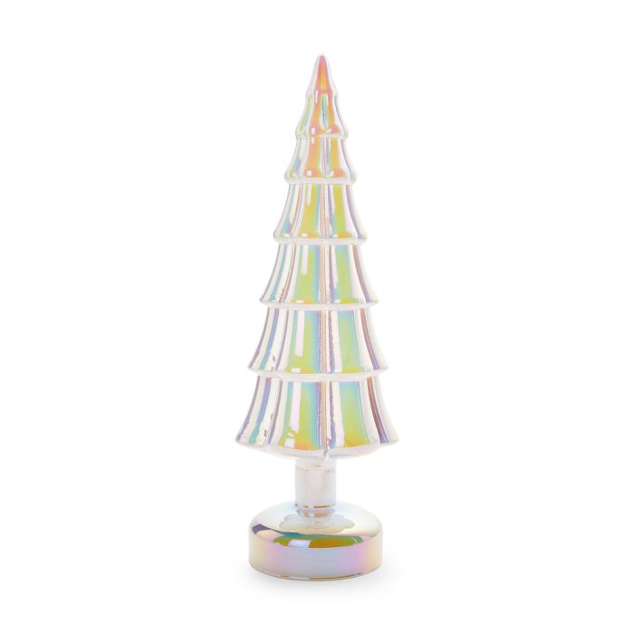 MoMA LED Glass Lighted Tree- Large – Pearl