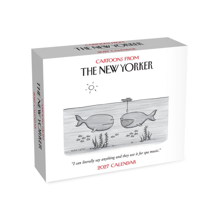 2027 The New Yorker Day-to-Day Cal