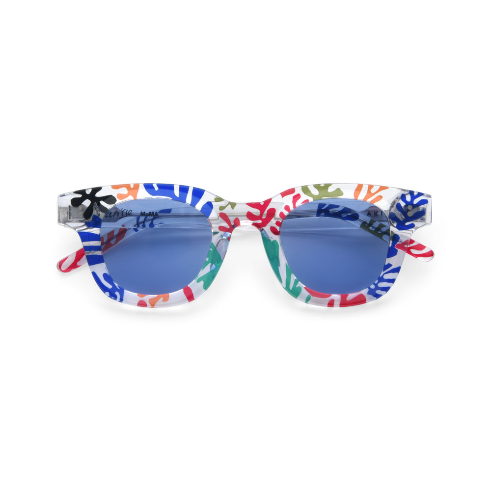 MoMA Henri Matisse La Gerbe Akila Sunglasses – Clear/ Blue