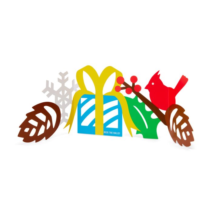 Deck the Halls! Holiday Pop-Up Cards – Set of 8